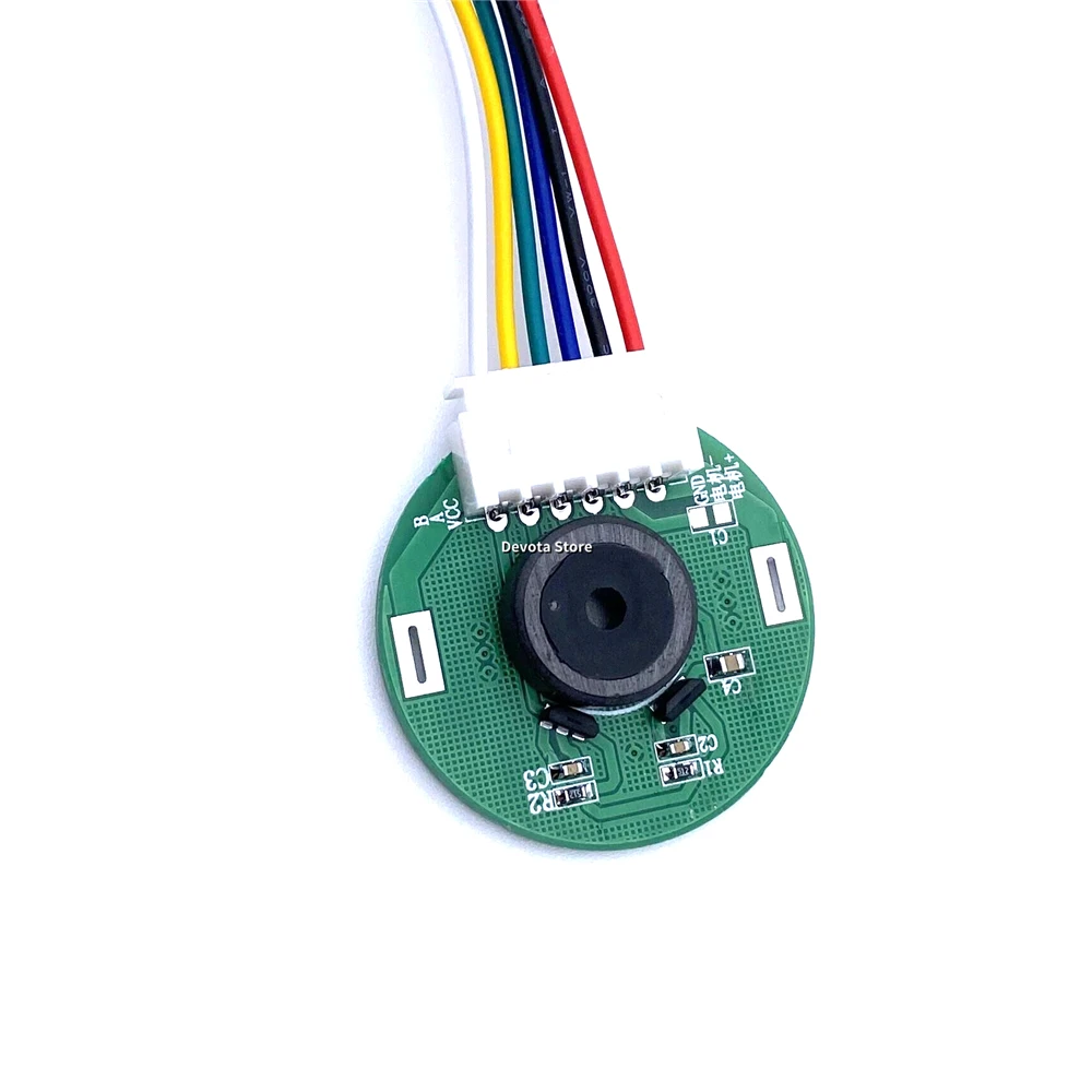 Dual Hall Magnetic Encoder 16ppr For 545/550/555 DC Gear Motor DIY Code Disk Speed Measurement Direction Sensor