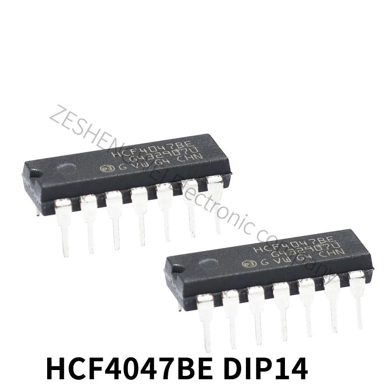 5Pcs Nieuwe HCF4047BE HCF4047BEY Dip-14 Direct Multifrequency Oscillator Chip