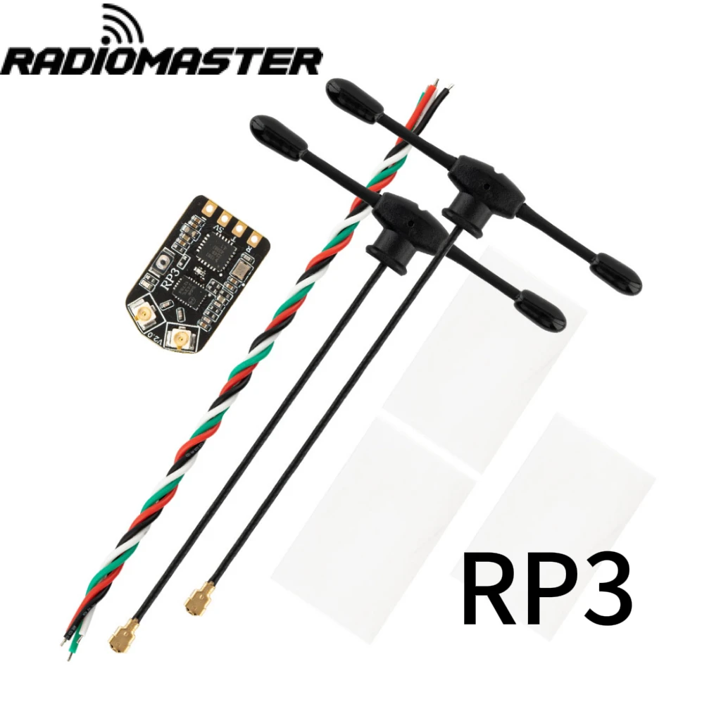 

RadioMaster RP1 RP2 RP3 Nano Receiver 2.4GHZ Receiver ELRS (FCC)For TX16S TX12 ZORRO ELRS RC Radio Transmitter built-in TCXO