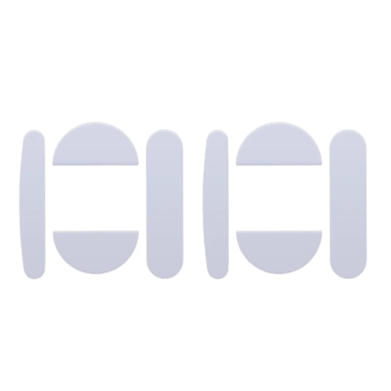 2Set Mouse Feet Mouse Skates Stickers Pad Rounded Glides Curved Edges Mouse Feet for  MX Master 3 / 3S Mouse - Image 3