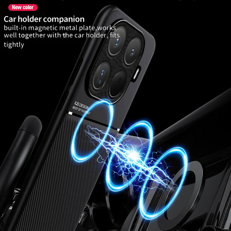 เคสแม่เหล็กสำหรับ Xiaomi 15T 15T Pro 5G Mi 15 เคสป้องกันแบบแข็งแรง ทนทาน กันลื่น พร้อมแผ่นโลหะในตัว