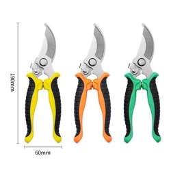 Garden Tools  Professional Sharp Stainless Scissors  Steel  Fruit  Tree Pruning Multi-functional Tree Pruning Gardening Scissors