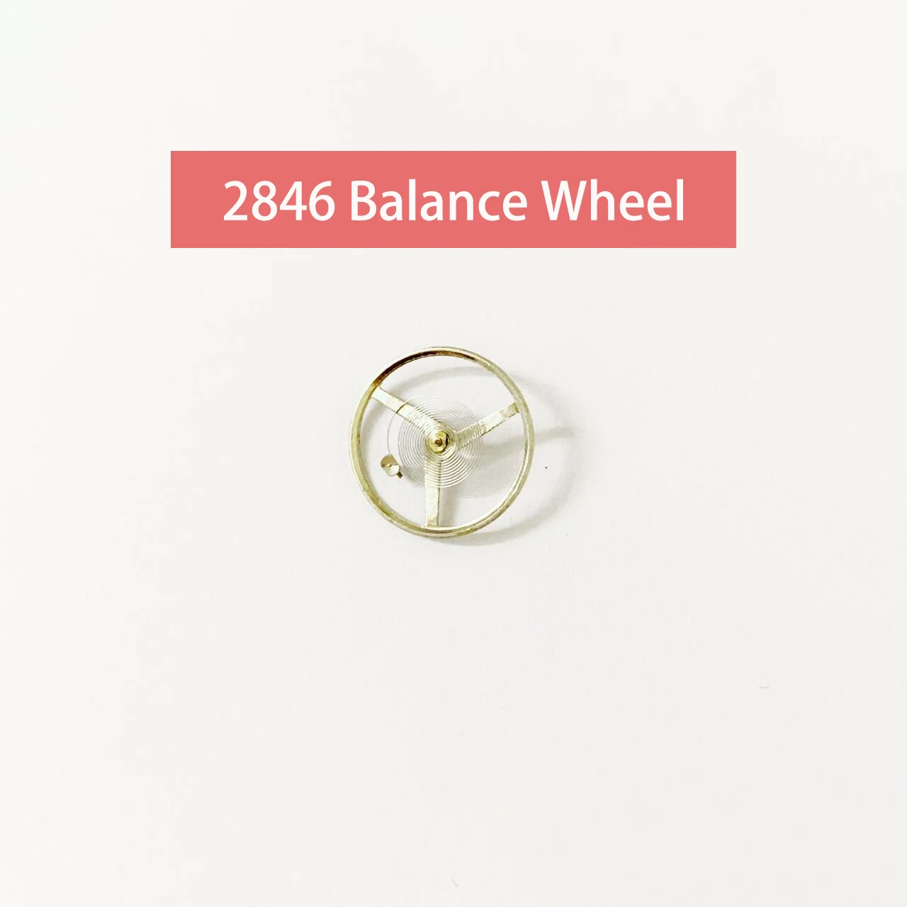 Watch Accessories Balance Wheel Fit to Repair ETA2846 Mechanical Movement Watch Parts Balance Wheel Full Swing with Hairspring