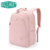 BAGSMART Backpacks for Women School Bag for girl 17.5''/15.6'' Notebook Travel Laptop Computer Backpack with USB Charging Port