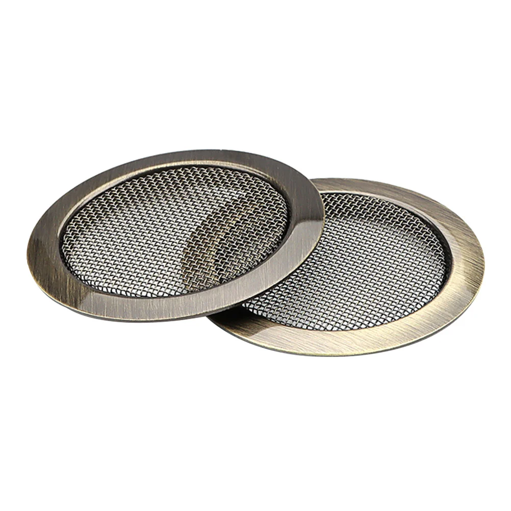 

2pcs Guitar Soundhole Covers Metal Screen Insert For Resonator Guitar Parts Accessories Acoustic Sound Hole Cover Instrument