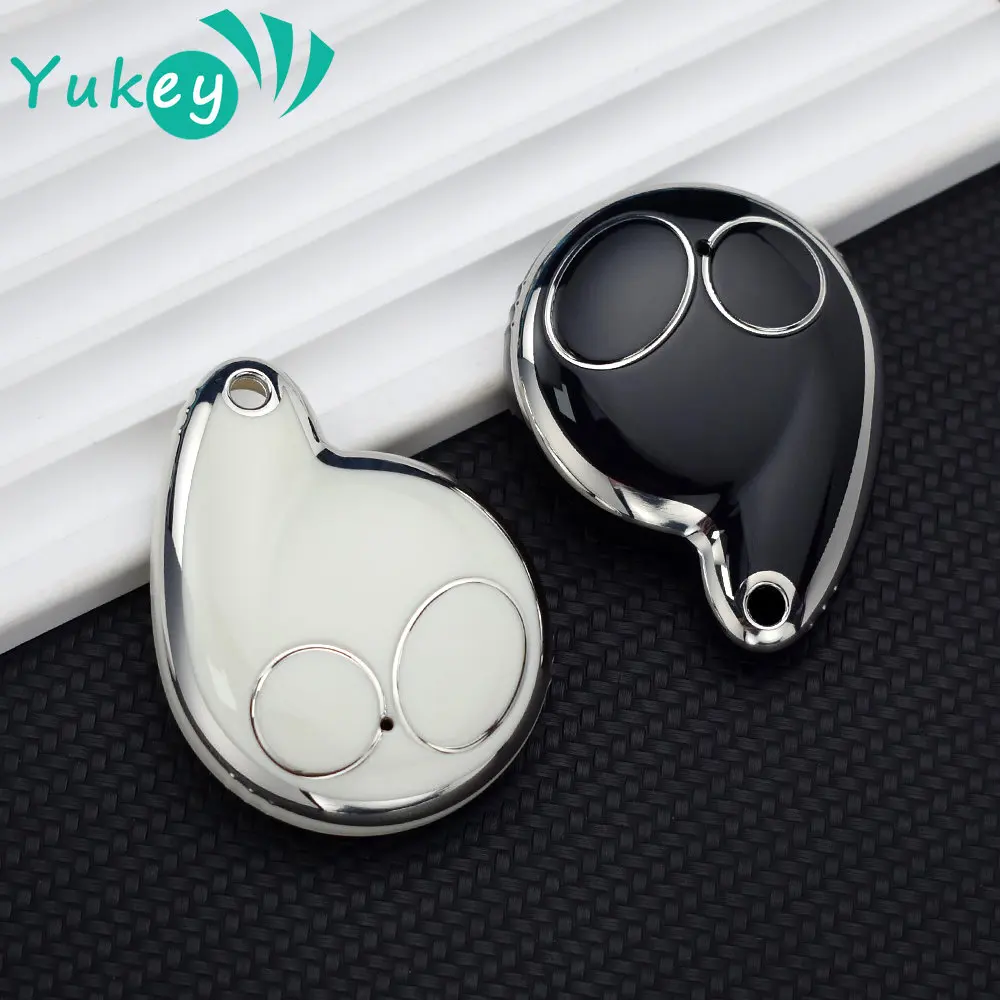 Умный пульт дистанционного управления из ТПУ, 2 кнопки, оболочка для автомобильного ключа, чехол для Toyota Cobra, сигнализация 7777, 1046, 3193, брелок для ключей, автомобильные аксессуары