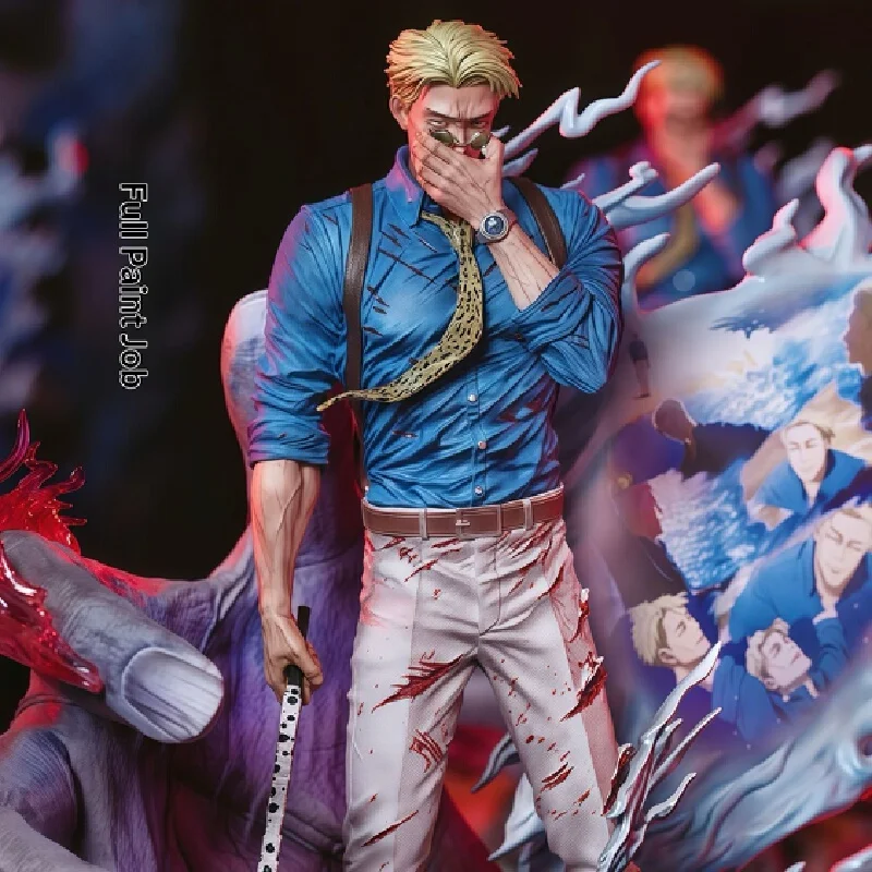 

Jujutsu Kaisen Nanami Kento Top Version Full Painted Battle Damaged Flashback Scene Collectible Statue Decoration For Anime Fans