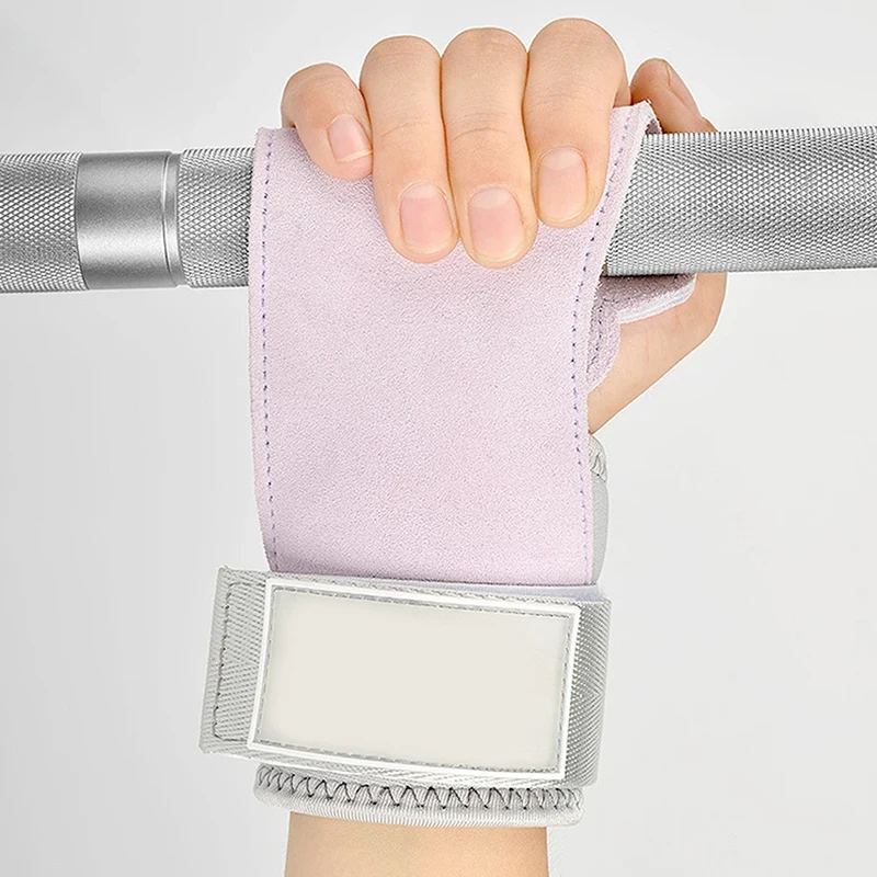 Ceinture d'assistance de traction dure professionnelle en forme de patte de chien pour femmes, protection de paume en peau de vache, haltère de traction, gants de Fitness à barre horizontale