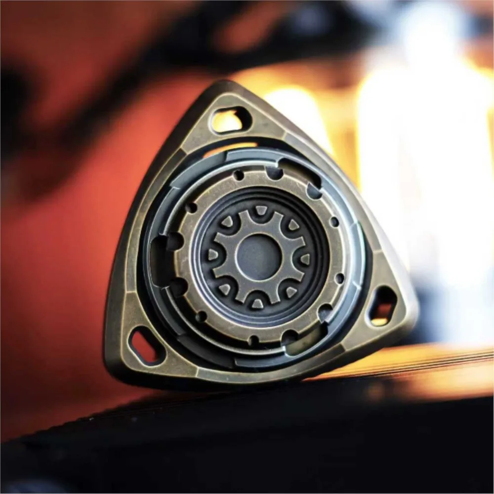 9 HAND EDC Roar Fidget Spinner Three-Bladed Fidget Spinner Office Desk Accessories Stress Relief Toy Fidget Toys For Adults