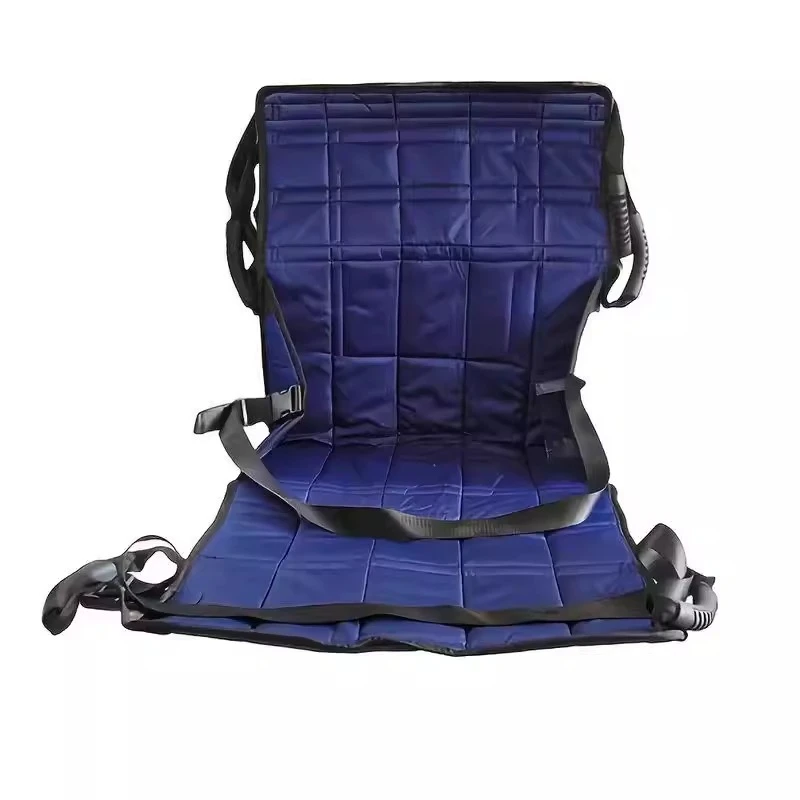 

The elderly go up and down the stairs, carry paralyzed stretchers, disabled people, simple stretchers for the elderly