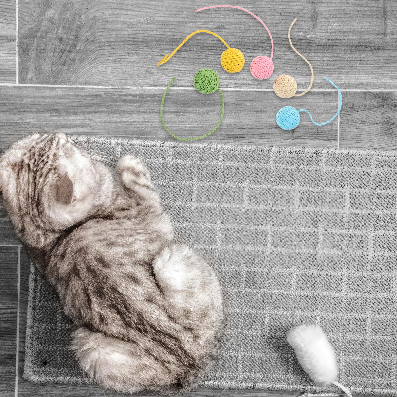 

Cat Climbing Frame Accessories Scratching Post Replacement Parts Rope Scratcher Kit