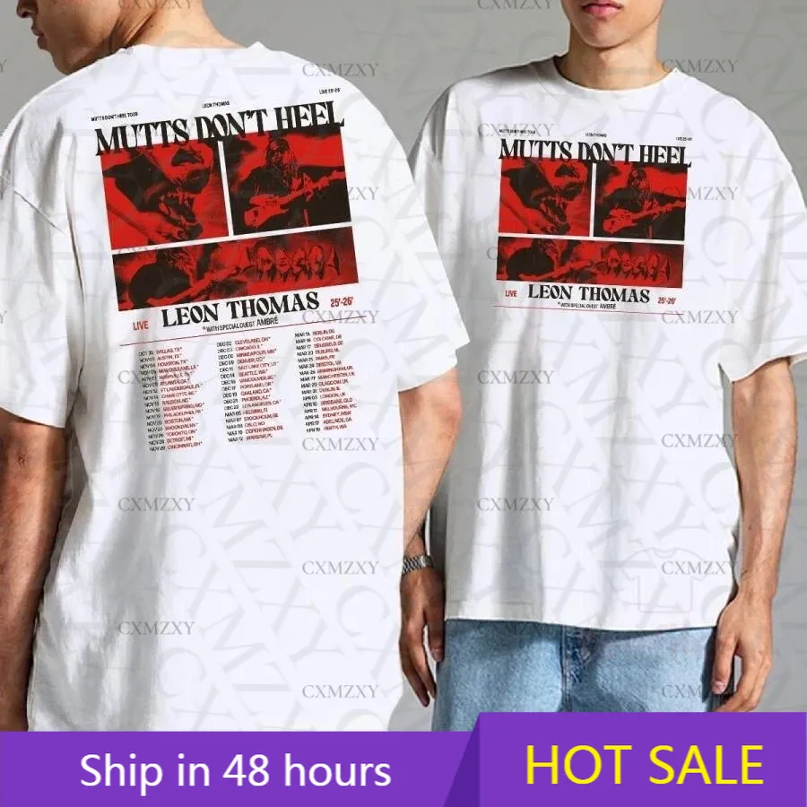 

Leon Thomas Mutts Don't Heel Tour 2025-2026 for M&WN T-shirt