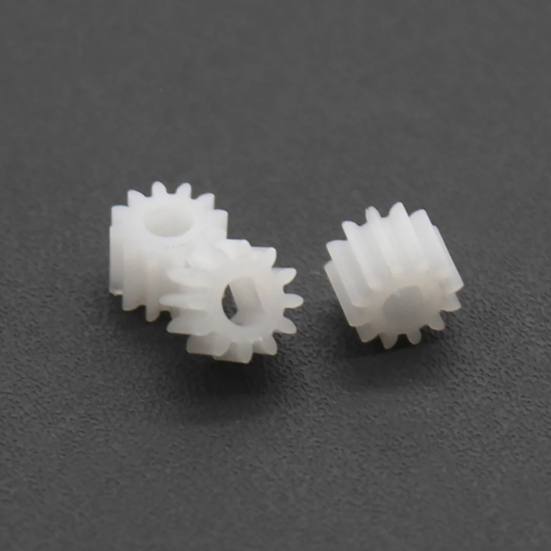 Thickness 5mm Modulus 0.5 1012DF Gear D Shape Hole 3mm 12 Teeth 0.5M Plastic Gear DIY Model Part Accessories