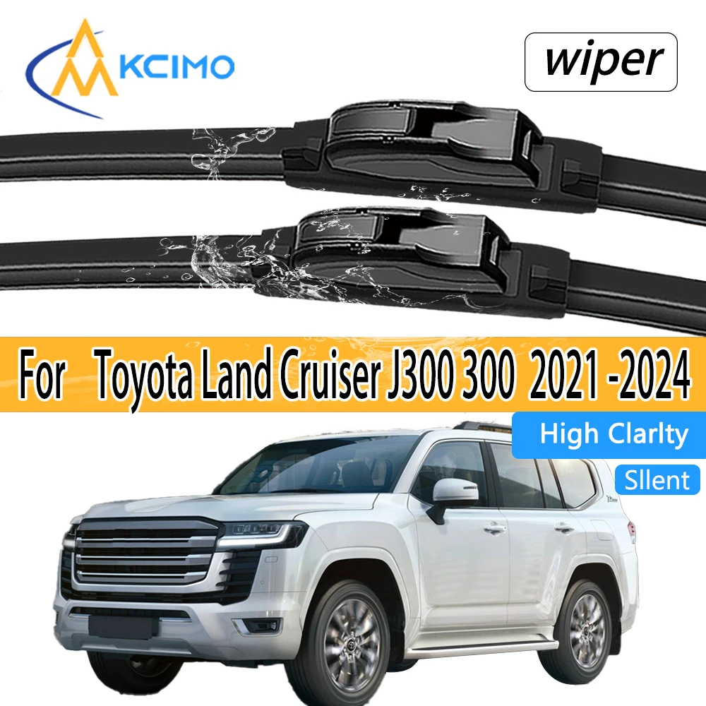 Für Toyota Land Cruiser J300 300 2021 2022 2023 2024 Frontscheibe Wischer Klingen 2 stücke Windschutzscheibe Fenster Zubehör