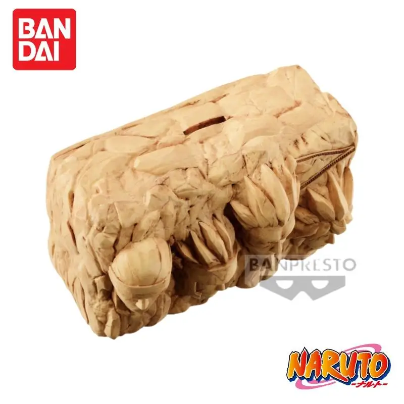 En Stock Original Bandai Banpresto Naruto Shippuden Hokage Rock alcancía caja de dinero figura coleccionable juguete para regalo de cumpleaños