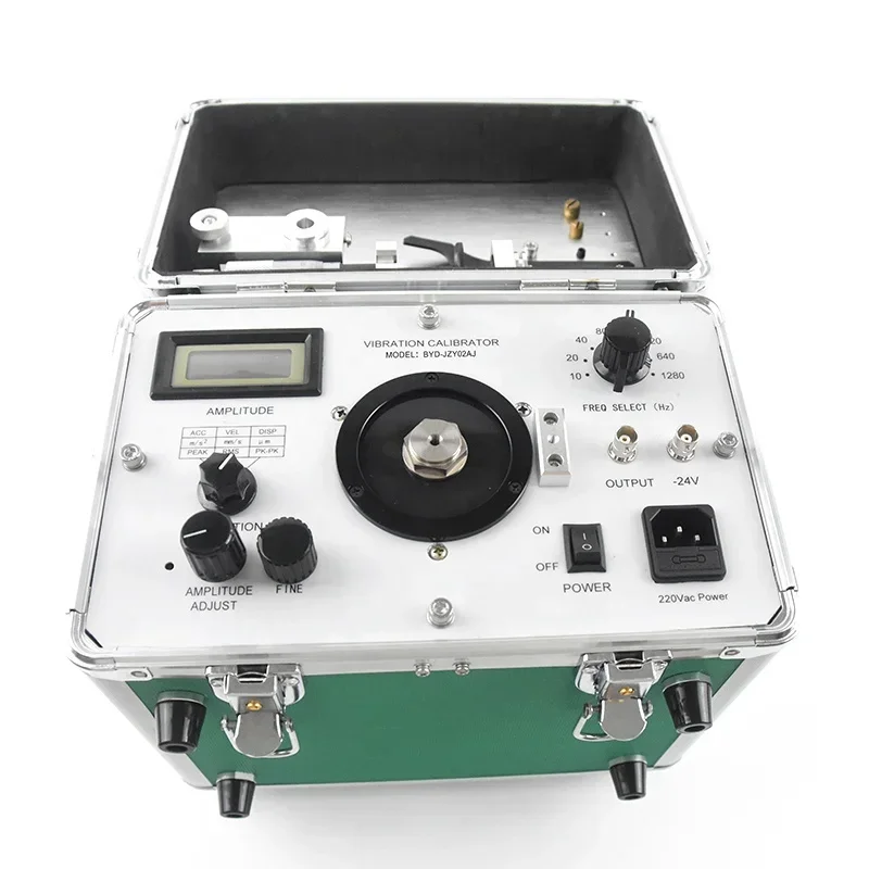 2025Great Price Output Vibration Amplitude Display Selection Switch BYD-JZY02AJ Vibration Calibrator