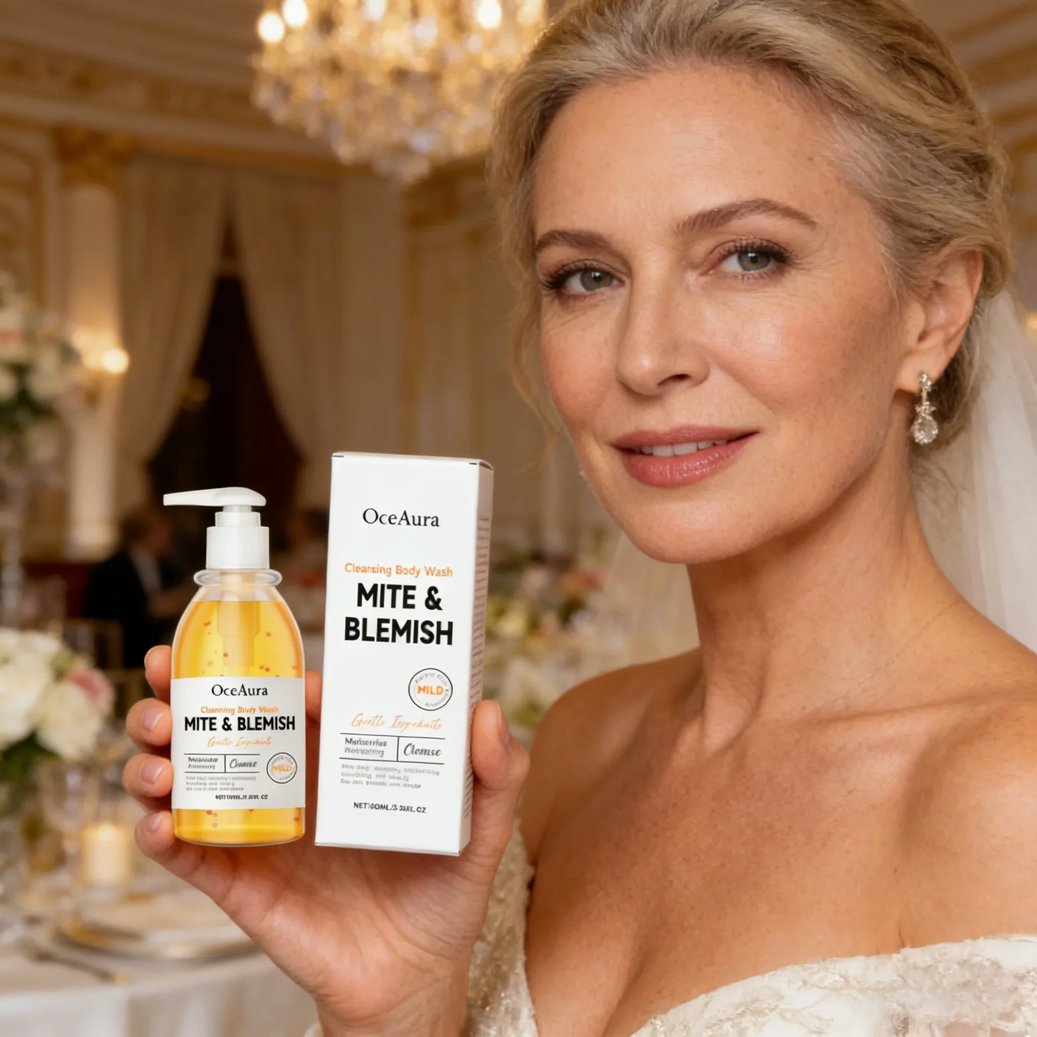 Cleansing Body Wash for Gentle Deep Clean, Moisturizing Nourishing Smooth Skin, Bridal Shower Wedding Day Skincare Essential