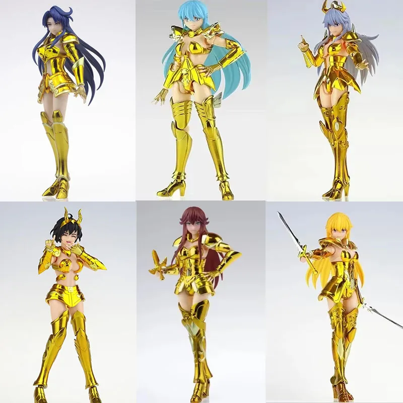 GT Saint Seiya Myth Cloth EX Capricorn Andrea Gemini Cheryl Scorpio Geraldine Aries Dolores Pisces Venus Holy Contract Figure