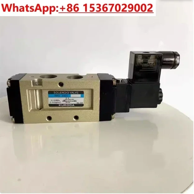 

Japan KURODA electric control directional valve RKS2450 Two position five vent solenoid valve RKS2420