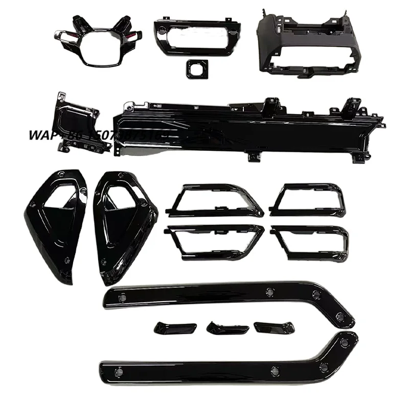 2020-2024 Car Modification Upgrade ABS Glossy Black Interior Kit for Range Rover Defender CN/GUA