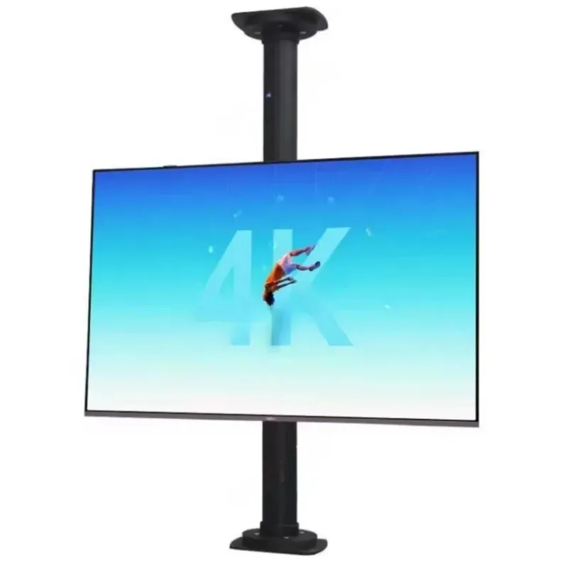 LCD TV 360 Degree Rotating Frame Partition Wall Rotating Support Rotating Disk TV Cabinet Universal Base