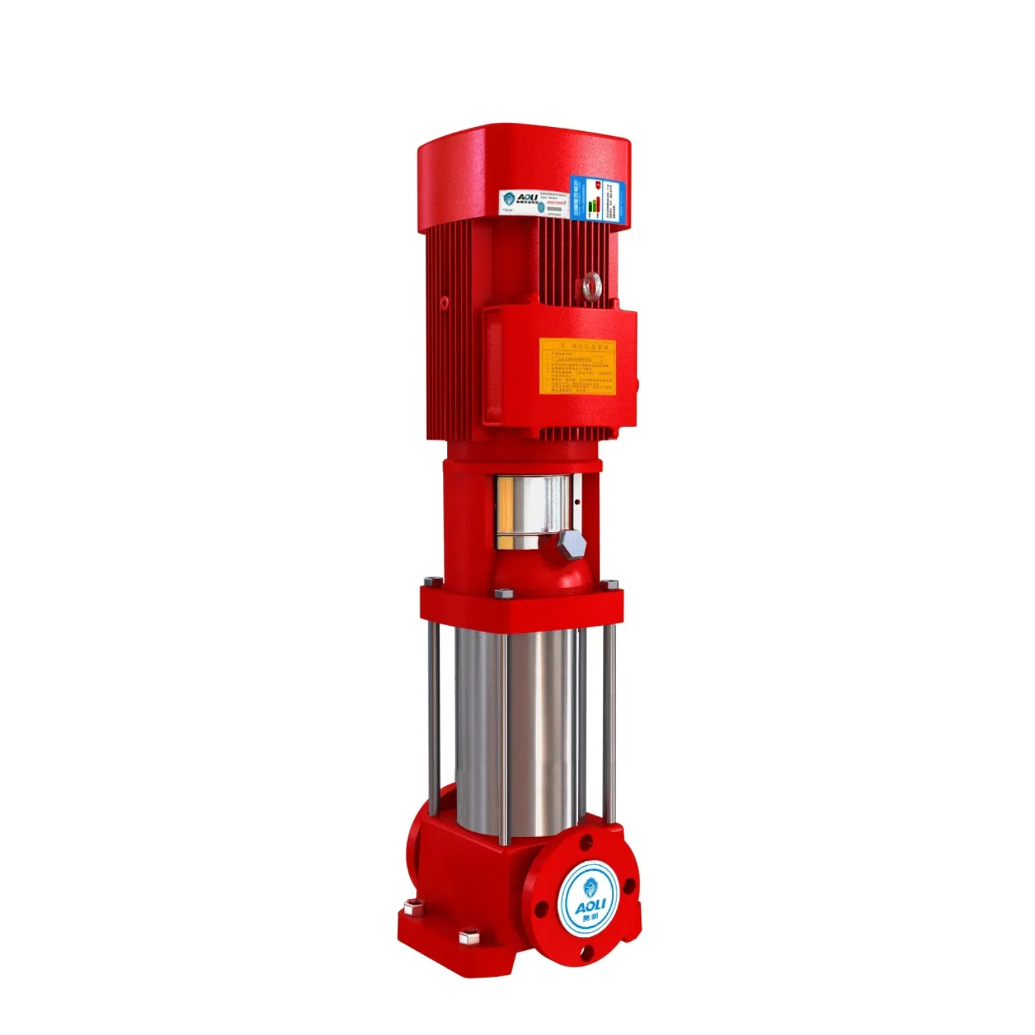 Single Suction Vertical Fire Fighting Hydrant System  Equipment High Pressure Centrifugal Water Supply Pump OEM Electric