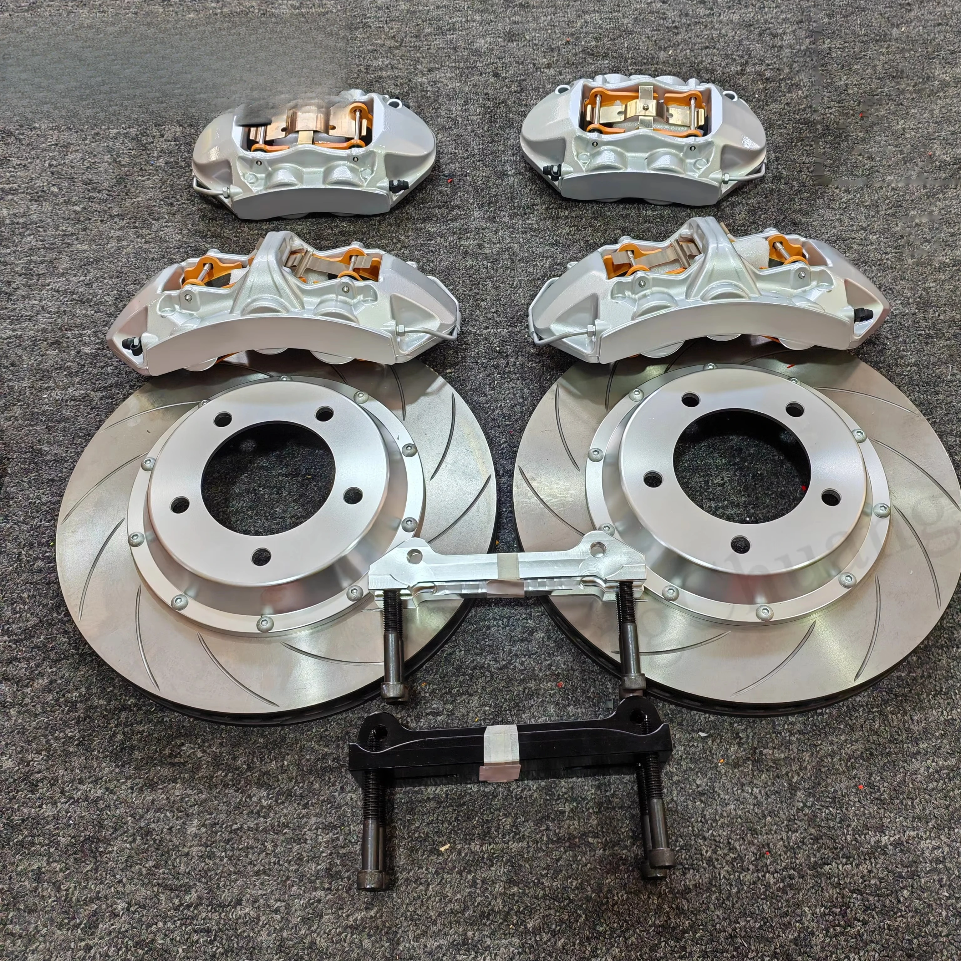 

6 Pot Caliper Brake Accessory Racing Car Custom Brakes for E30 E46 E39 Performance Brake Kit