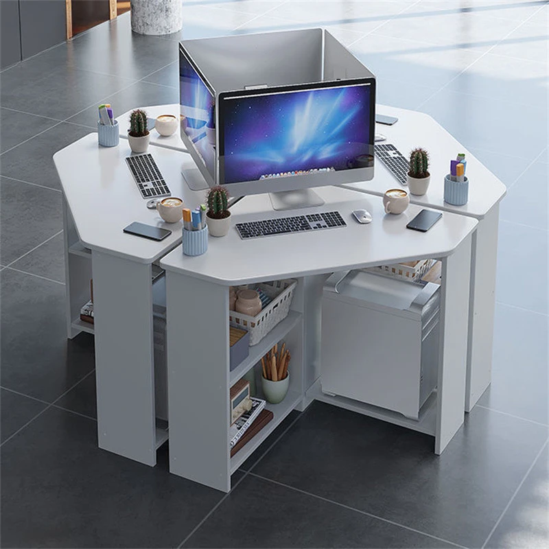 

Household Desktop Computer Desks Small Apartment Desk Triangle Study Desk Corner Computer Desk Living Room Bedroom Writing