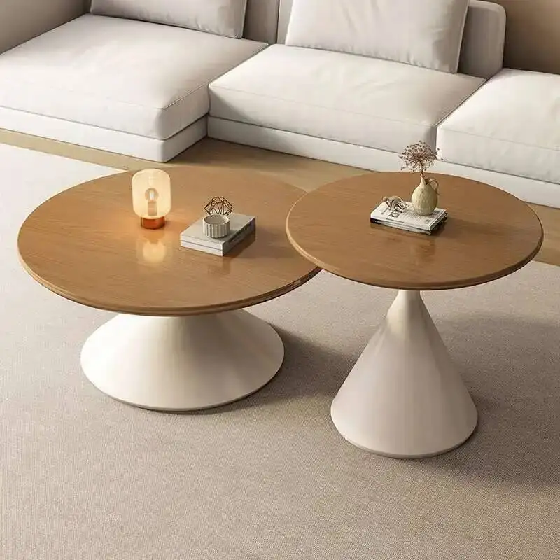 

Modern Coffee Japanese Design Simple Table Round Wooden Side Table Living Room Mesas De Centro Para Sala Room Furniture