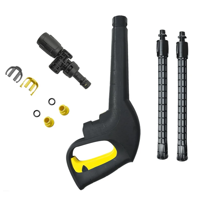 

High Pressure Water Washer Lance For Karcher K2 K3 K5 With Rotatable Spray Extension And Nozzle Set