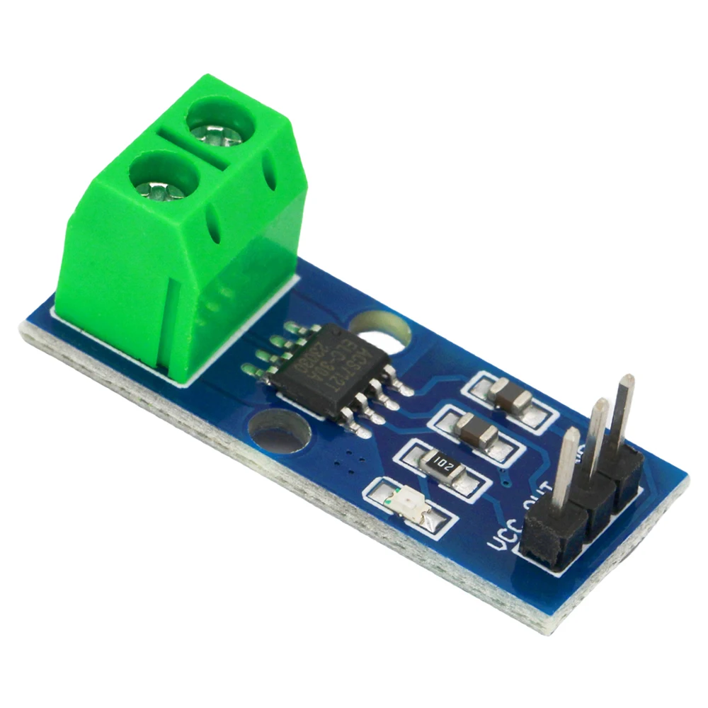 5A 20A 30A ACS712 Hall Current Sensor Module Measuring Range Analog Module Hall Board for Arduino ACS712TELC- 5A/20A/30A