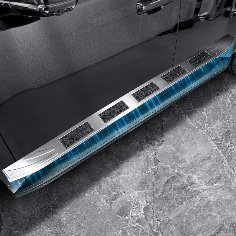 Side Step Protector Cover for BYD Leopard 7 Titanium 7 Stainless Steel Foot Pedal Panel Anti-Slip Pad Modification Accessory