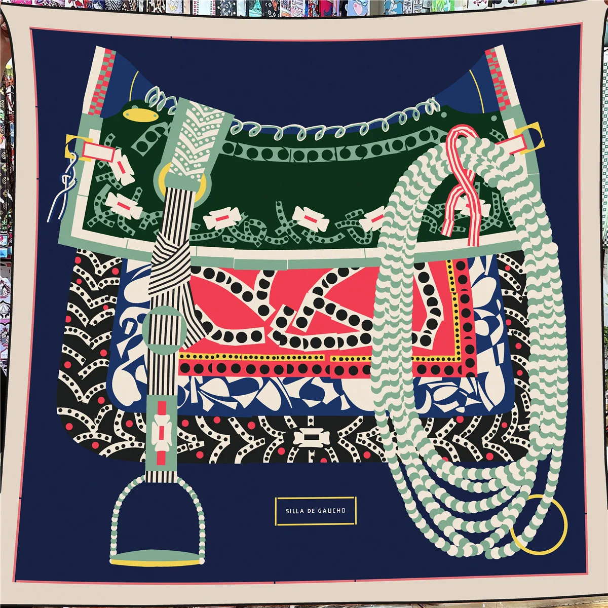 冬新作-30-センチメートルシルクライクトラベル女性用ショール暖かいスカーフ装飾的な大きな正方形のスカーフ多用途スタイリッシュなポリエステル繊維