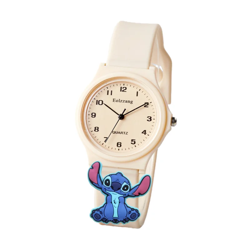 Anime Watch Kawaii Lilo & Stitch Boys Girls Watches Kids Minimalist Cute Children Cartoon Wristwatches Gifts for Kids Girl Clock