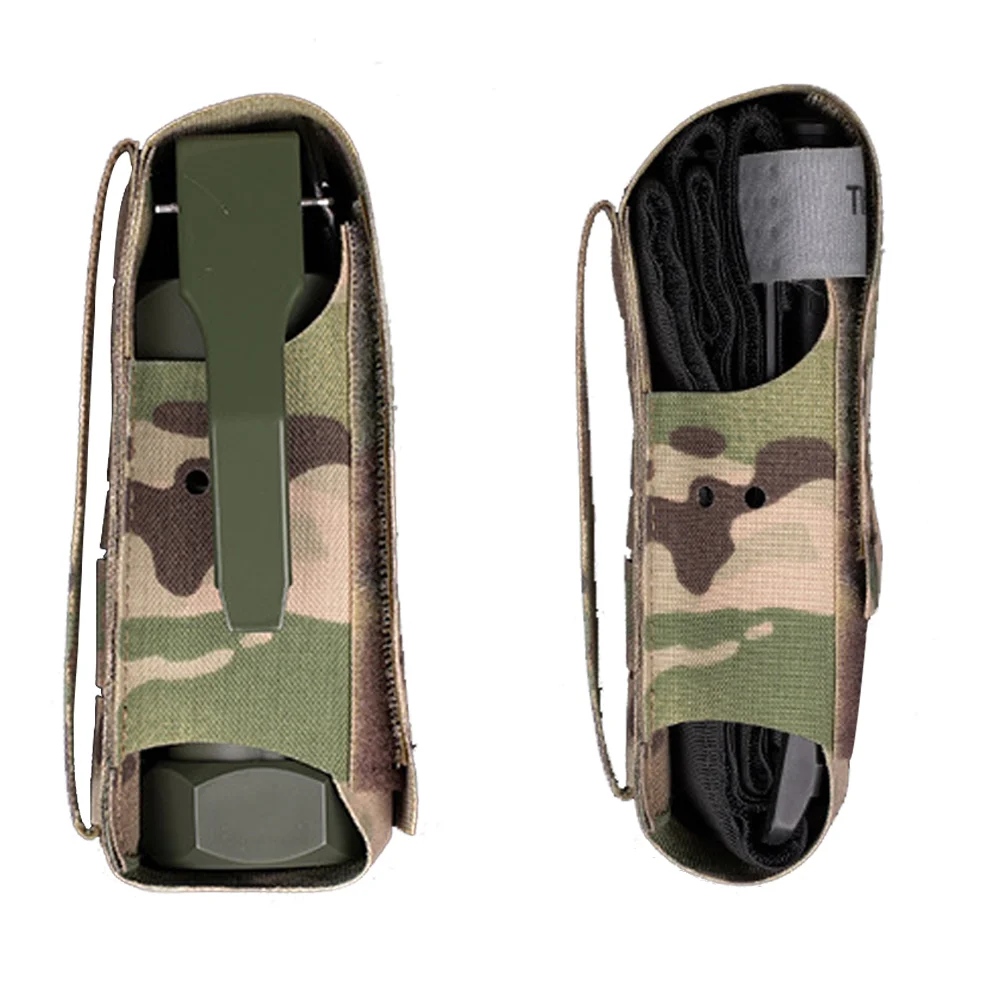 Molle Pouch EDC laccio emostatico torcia Flashbang Holder Utility Tool Pouch accessori softair sport all'aria aperta