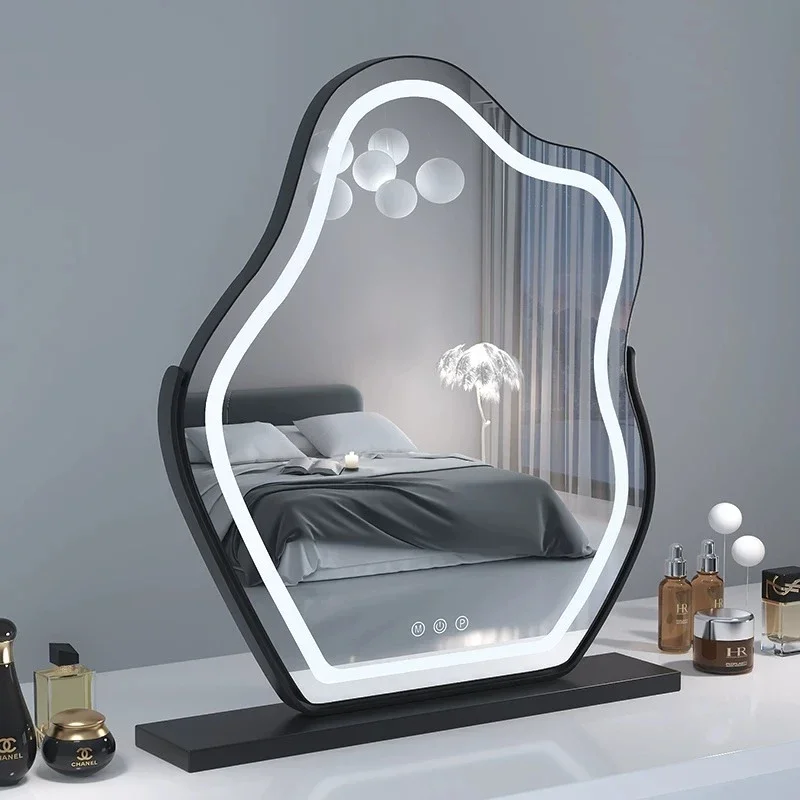 Juminocore Standing Mirrors True Cool Desk Makeup Mirrors Little Salon Decoraciones De Habitaciones Decoration Living Room