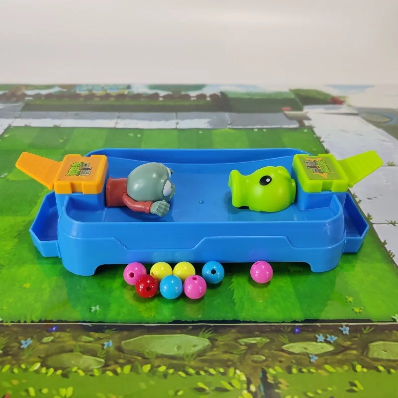 نباتات جديدة مقابل الزومبي Peashooter Chomper Zombies Pac-Man معركة مجلس لعبة شخصية الحلي الأسرة الألعاب التفاعلية الصبي هدية #2