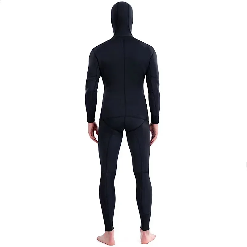 2025 Neoprene Scuba Diving wetsuit1.5/ 3MM Winter Warm  Men Hood Surfing Front Zipper Snorkeling Spearfishing Hooded Diving Suit