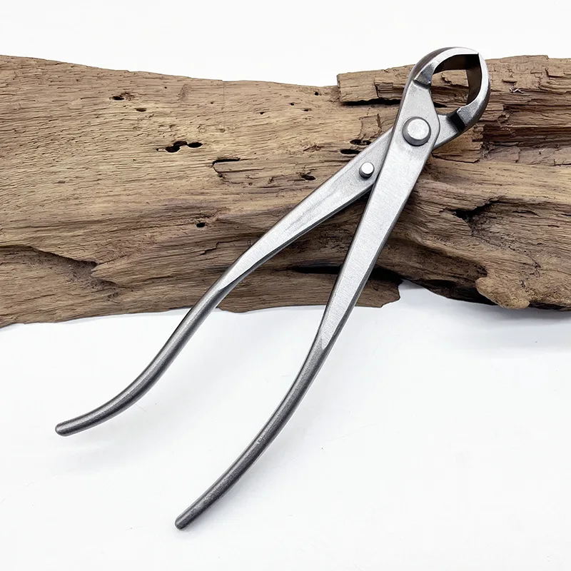 210mm Bonsai Cutter Concave Edge Scissors Root Cutting Pliers Landscape Modeling Tree Bruches Scissor Garden Bonsai Tools