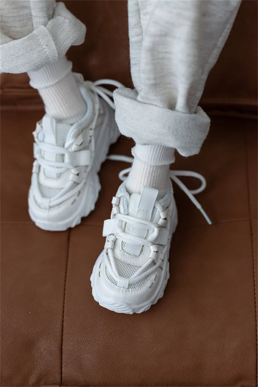 BJD Shoes Suitable for 1/4&1/3& Uncle size Doll casual shoes White sneakers bjd Doll accessories