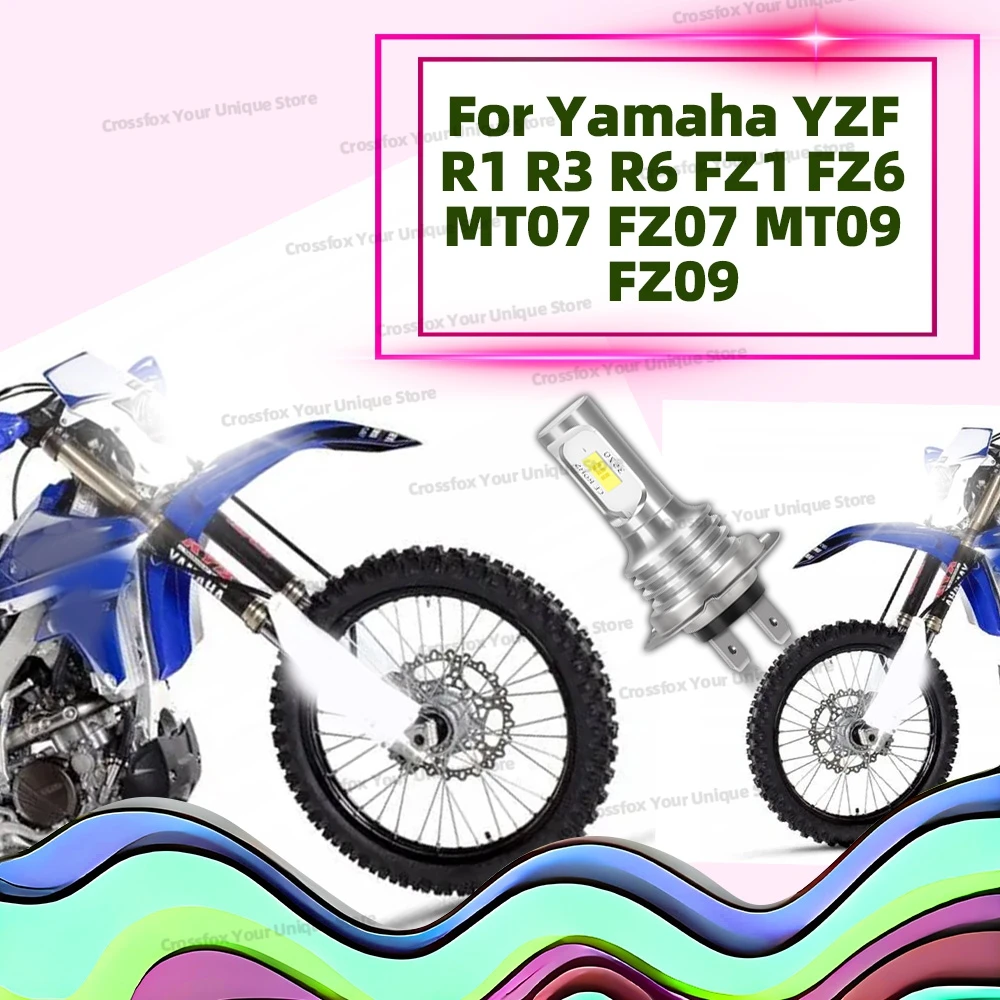 1PC Led H7 Motorcyc…