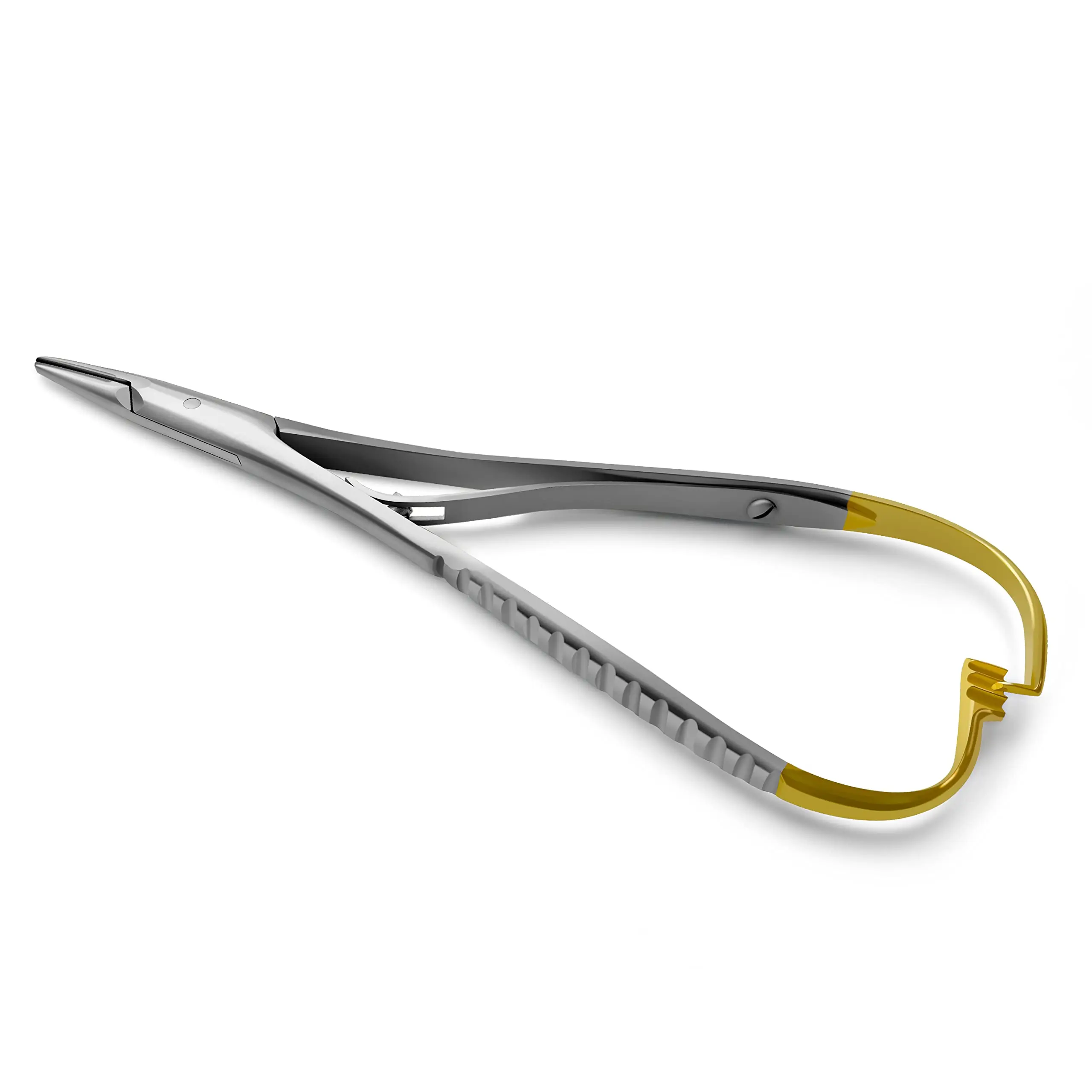 1pc Needle Holder Elastic Placing Pliers With Tungsten Carbide Inserts, separator placer, Orthodontic Lace back tightener