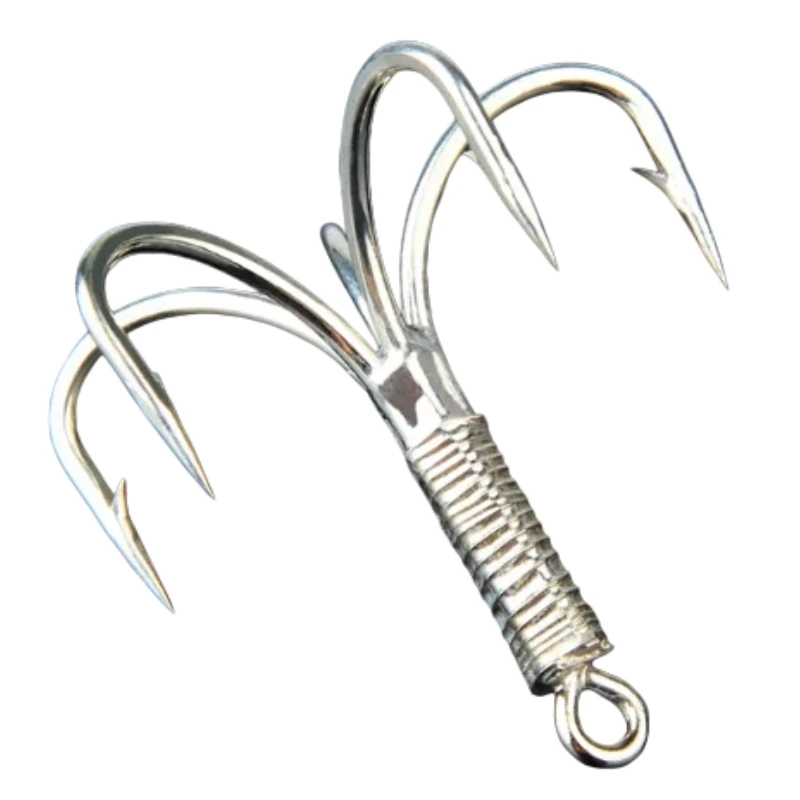 

Carbon Steel High Strength Fishing Hooks Ultra Sharp Anchor Hooks Carp Barbed Hook Explosion Hooks Squid Treble Hooks Pesca