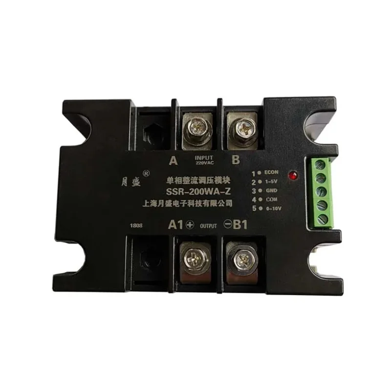 Single-phase Rectifier Voltage Regulating Module SSR-60WA-Z, 4-20MA, 0-10V, 1-5V, 10K Potentiometer