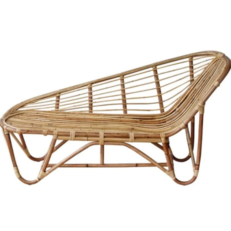 

Плетеное кресло для отдыха на балконе, с откидной спинкой, для дома и улицы