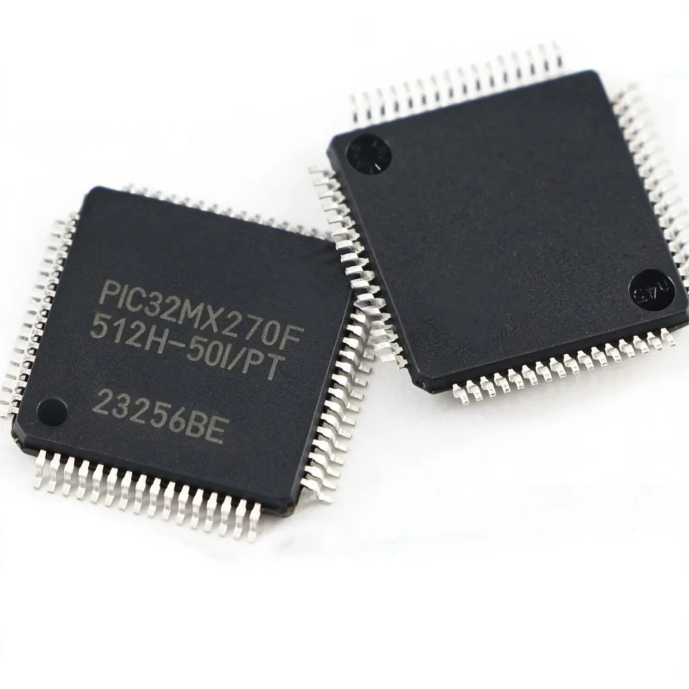 5PCS PIC12F1571-E/RF PIC32MX270F512H-50I/PT PIC18LF24K22-I/SS PIC18F4480-I/P PIC32MX675F256H-80I/PT DSPIC30F5011-30I/PT