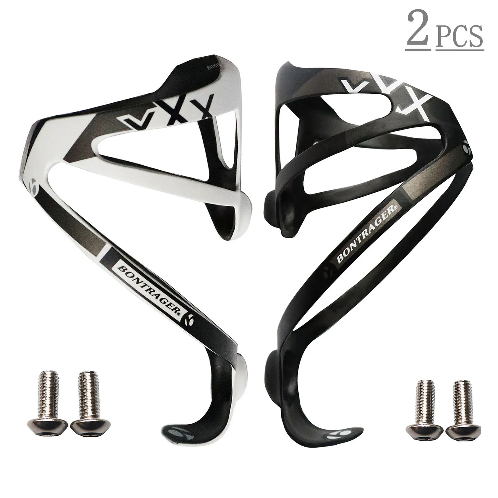 2 Stück Vollcarbon-Fahrrad-Flaschenhalter MTB Rennrad Flaschenhalterung Ultraleicht Fahrradzubehör Matt/Glänzend 4 Farben 1