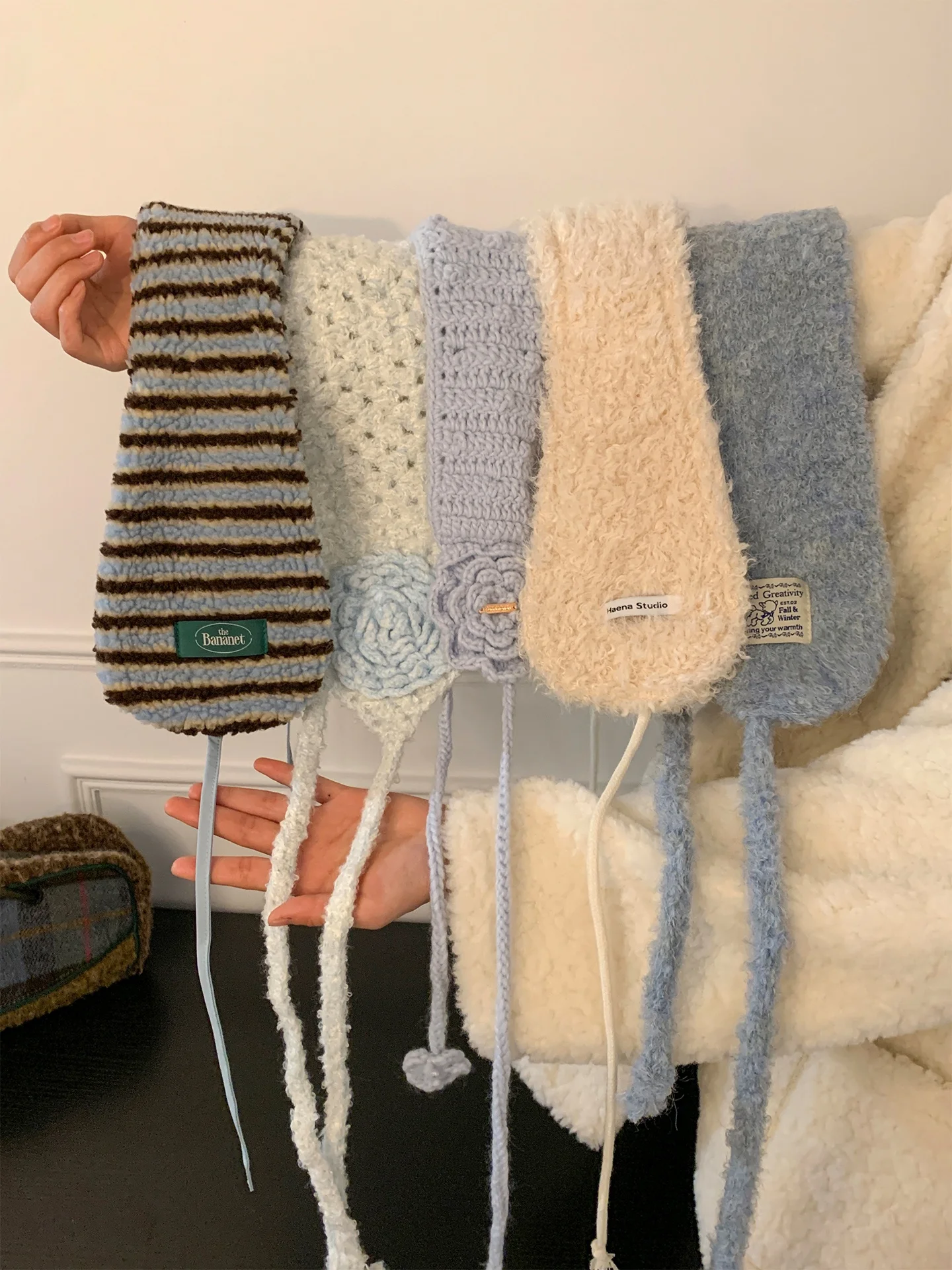 thiened-inverno-protetores-de-orelha-feminino-sle-azul-quente-capas-de-orelha-com-gravata-ne-mais-quente-anti-frio-bandana-design-coreano