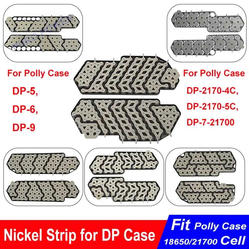 Nickel Strip for Polly Case DP-5 DP-6 DP-9 DP-2170-4C DP-2170-5C DP-7-21700 36V 48V 52V EBike Battery Box Accessories For DIY