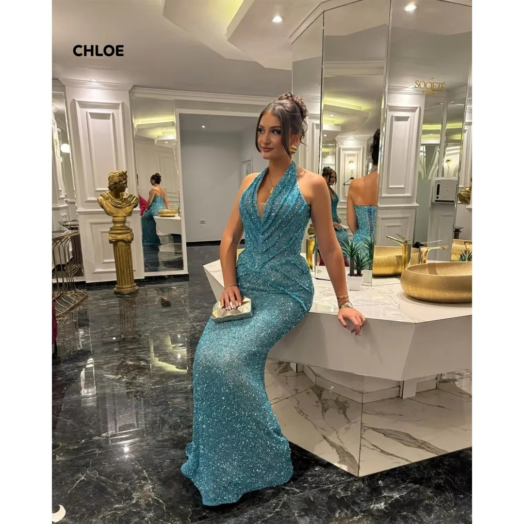 Schulterfreies, luxuriöses Partykleid für Damen, 2022, nach Maß, Fischschwanz, ärmellos, elegante Kleider, Damen-Ballkleid-Kleid, Robe Soiree